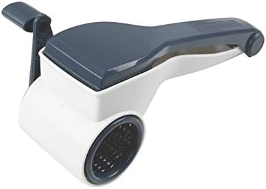  Fackelmann facile preparatore per grattugia con inserzioni multiusaggi, 21 x 10,5 x 10,5 cm, colore scuro, acciaio inos